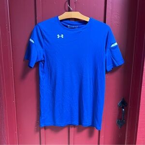 Under Armour Blue Short Sleeve Performance Tee Youth XL